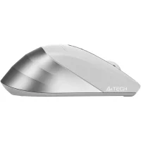 Мышь A4Tech Fstyler FG35S (серебристый/белый) фото 1